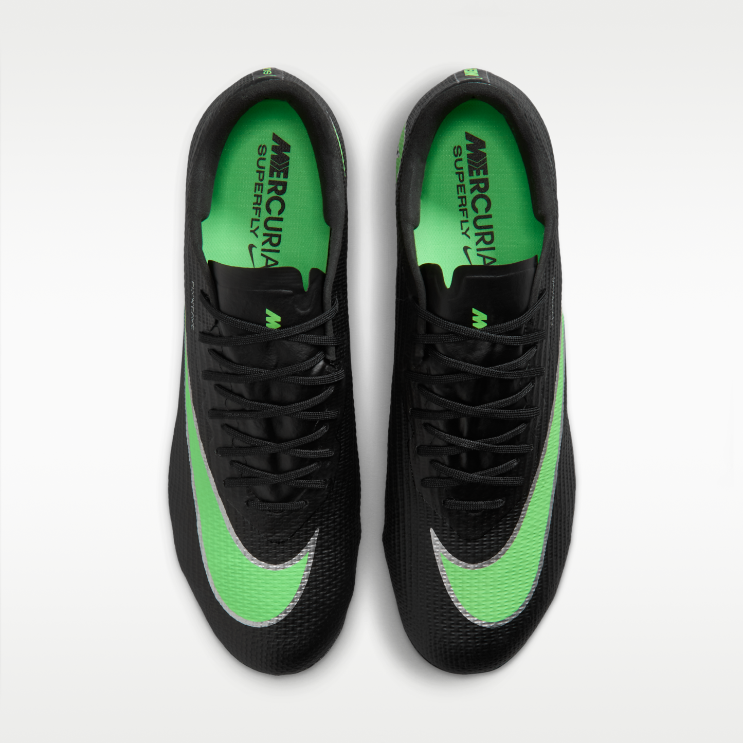 Nike Mercurial Superfly 11 Pro - Μαύρο/Μαύρο/Illusion Green (IO1489-001) - 4