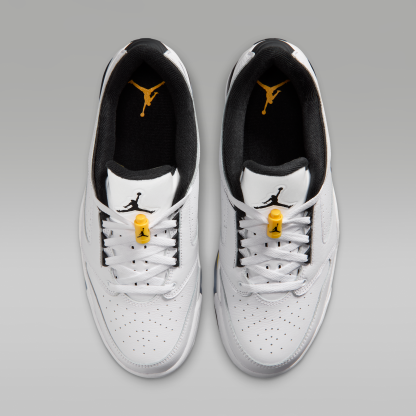 Jordan Sixty Plus Low - Λευκό/Tour Yellow/Μαύρο - 4