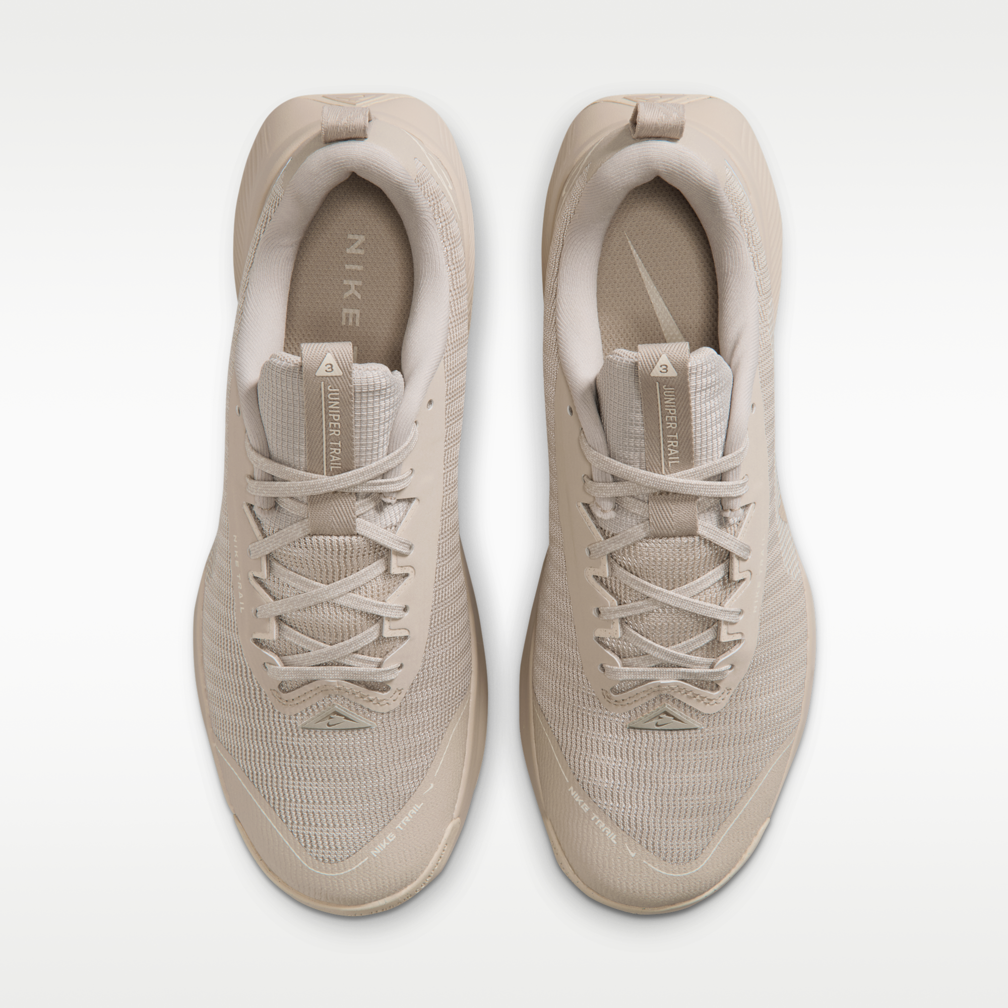 Nike Juniper Trail 3 - Cream II/Light Orewood Brown/Safety Orange/Cream II - 4