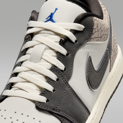 Air Jordan 1 Low SE - Sail/Deep Pewter/Gamma Grey/Game Royal - 7