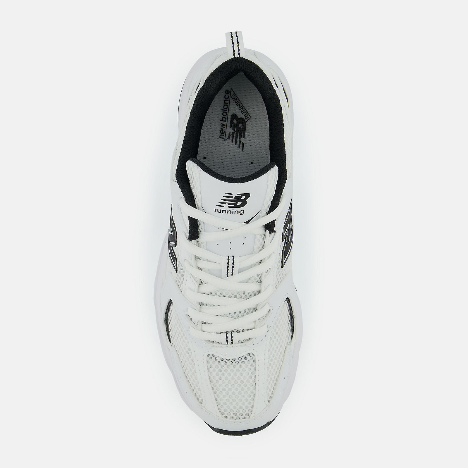 New Balance 530 - WHITE con BLACK - MR530EWB