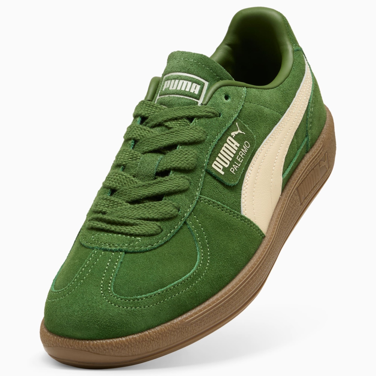 Palermo Sneakers Unisex - Earthy Green-Buttercream