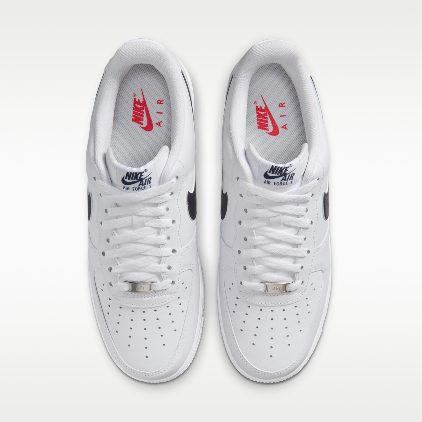 Nike Air Force 1 '07 LV8 "ΗΠΑ" - Λευκό/University Red/University Red/Midnight Navy - 4