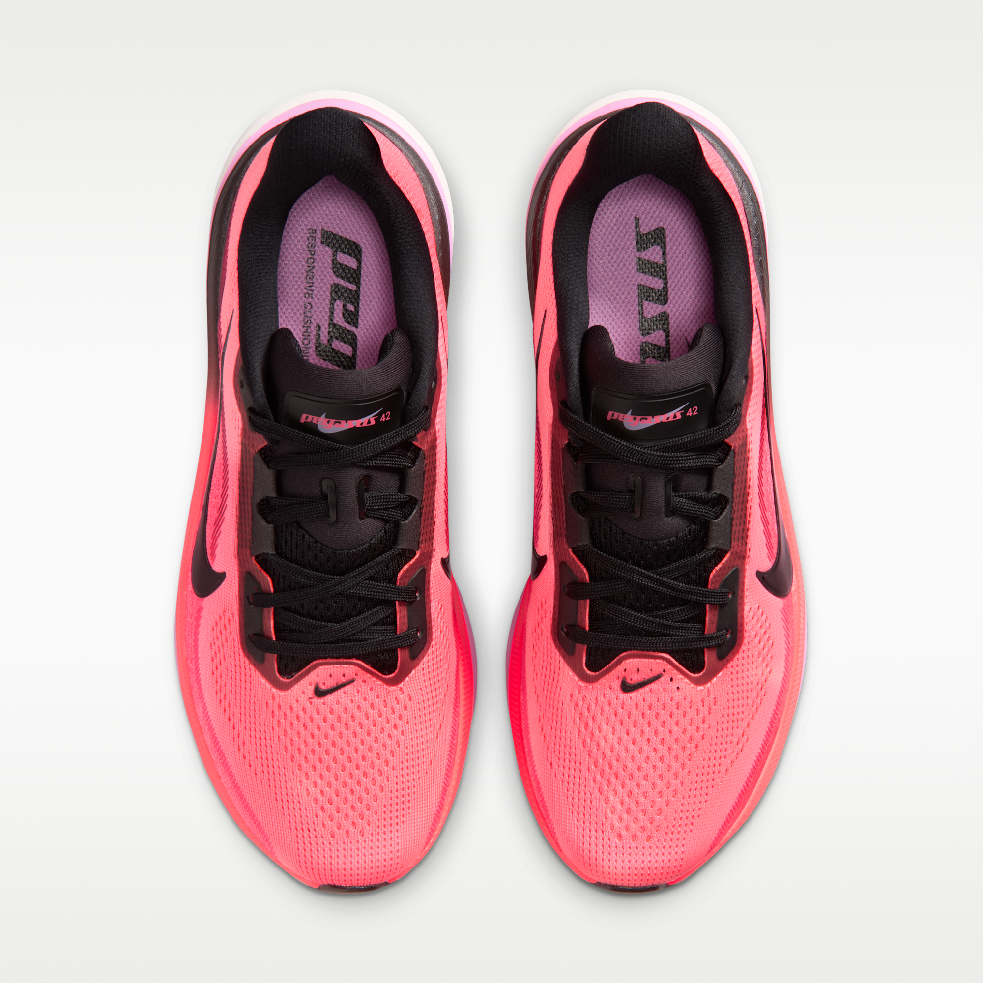 Nike Pegasus 42 - Lava Glow/Flash Crimson/Light Magenta/Μαύρο - 4