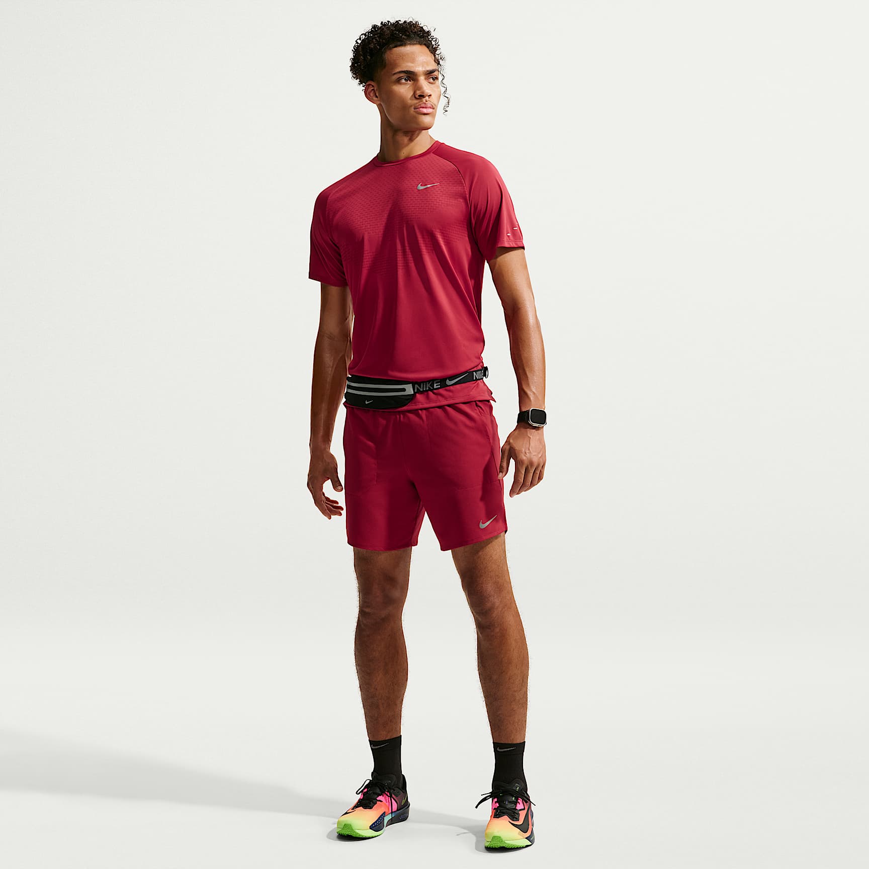 Nike Stride - Nike Stride Dri-FIT-Laufshorts mit Futter (ca. 18 cm) (Herren)