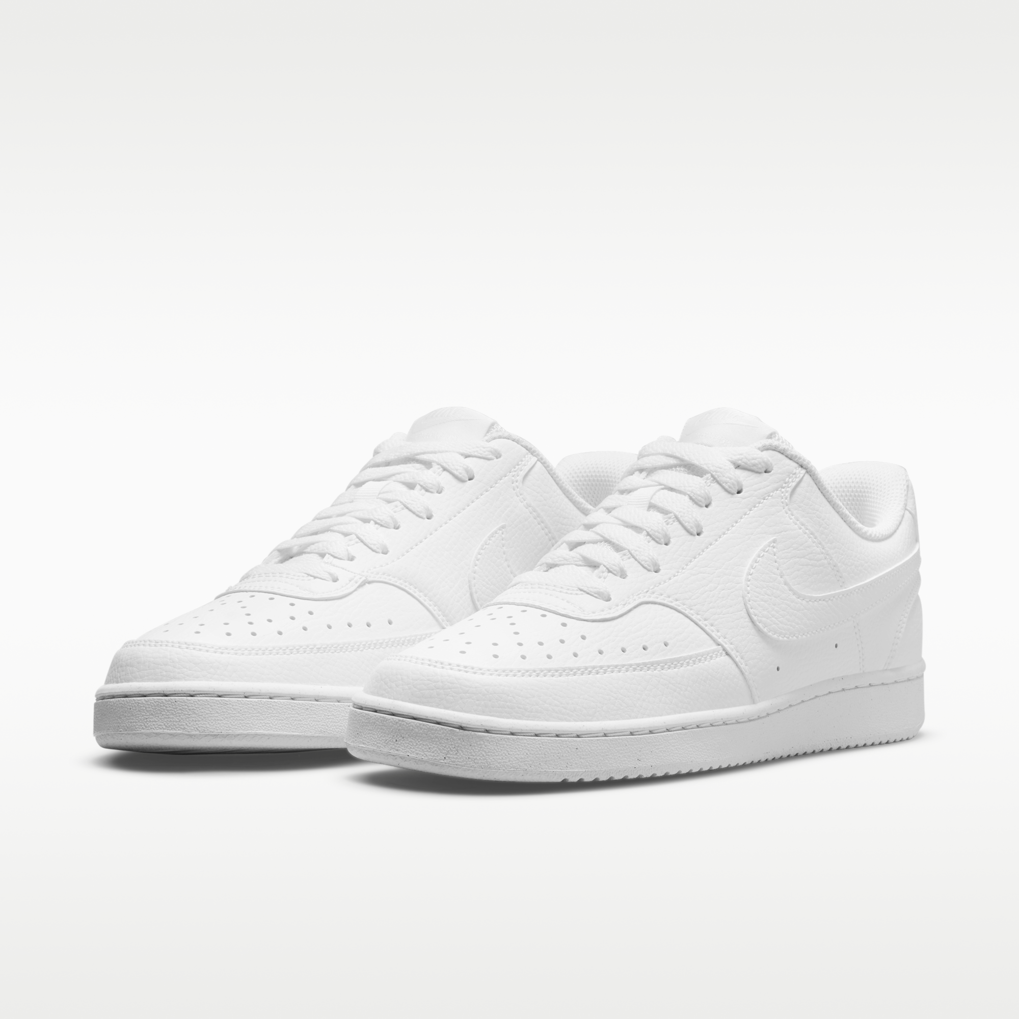 Nike Court Vision Low Next Nature - Λευκό/Λευκό/Λευκό - 5