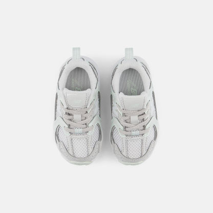 New Balance 530 BUNGEE LACE - GREY MATTER con MINT WATER - I5308UZ