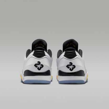 Jordan Sixty Plus Low - Λευκό/Tour Yellow/Μαύρο - 6