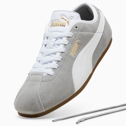 PUMA Tackle Sneakers Unisex - Gray Echo-PUMA White-Gum