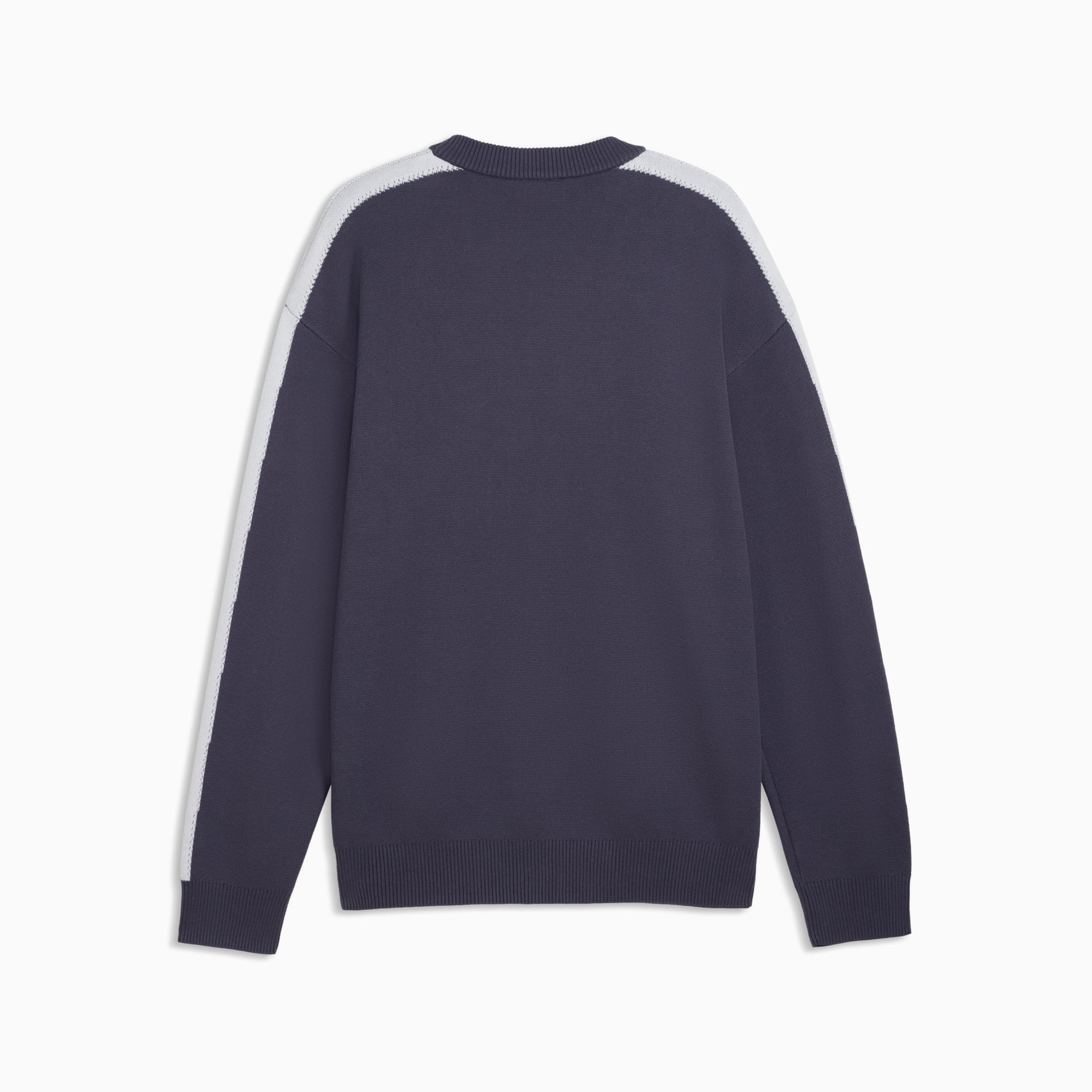 T7 Relaxed Strickpullover Unisex - Inky Depths-Créme De Mint