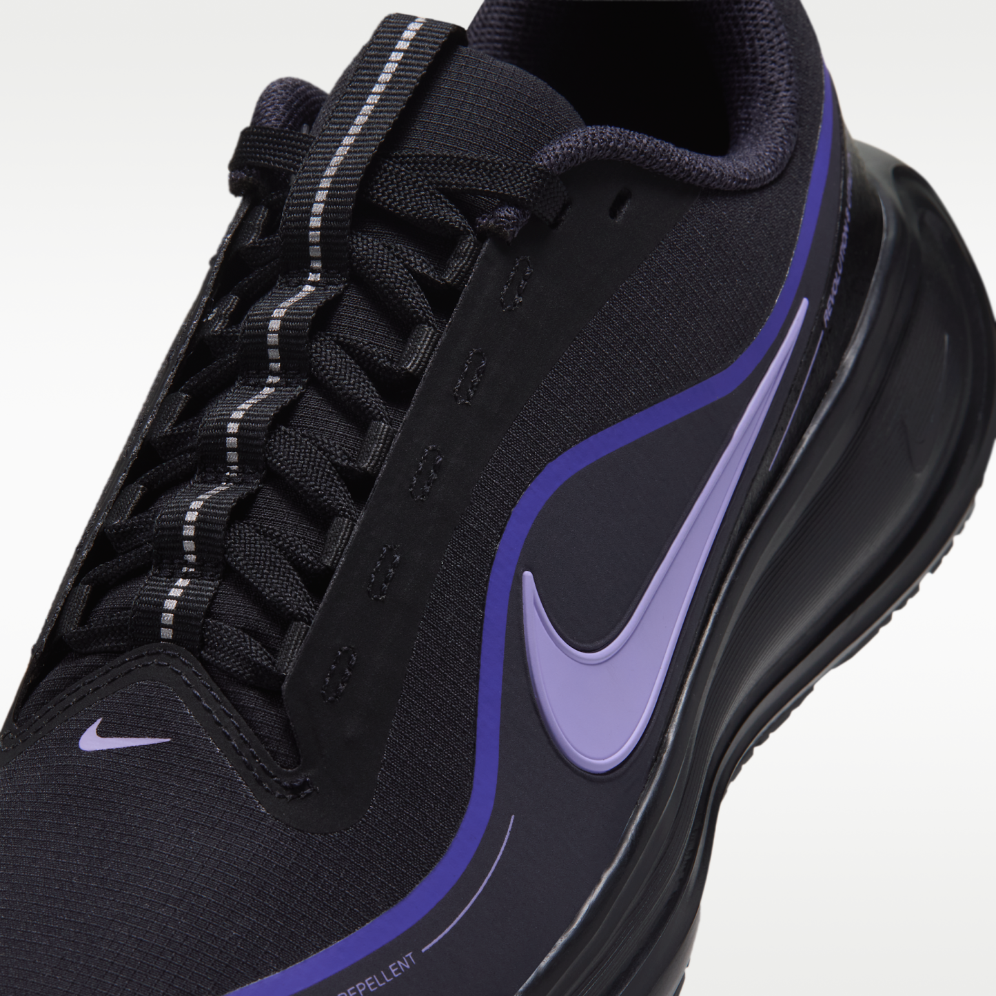 Nike Revolution 8 Utility - Μαύρο/Persian Violet/Gridiron/Purple Pulse - 7