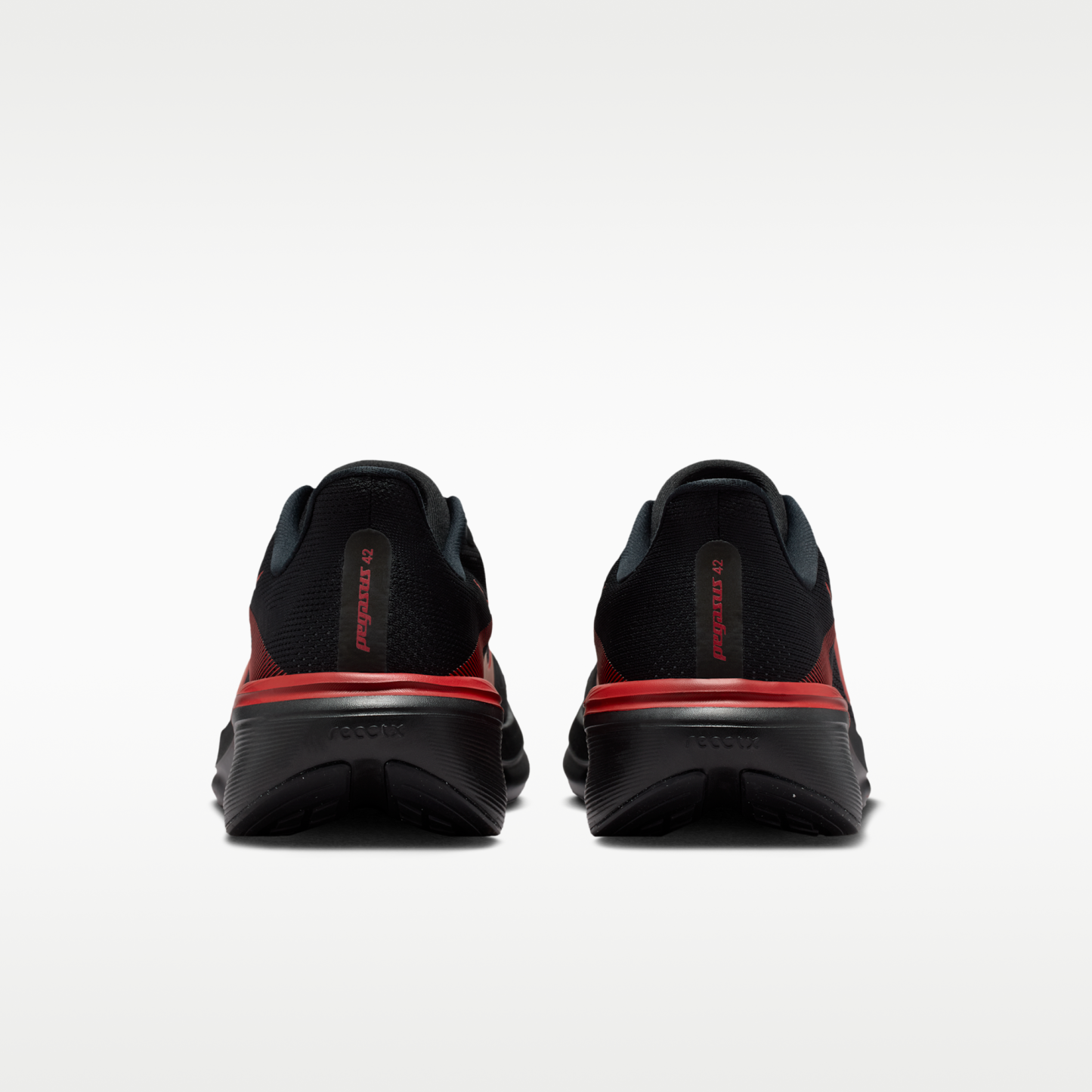 Nike Pegasus 42 - Μαύρο/University Red/Wolf Grey/Bright Crimson - 6
