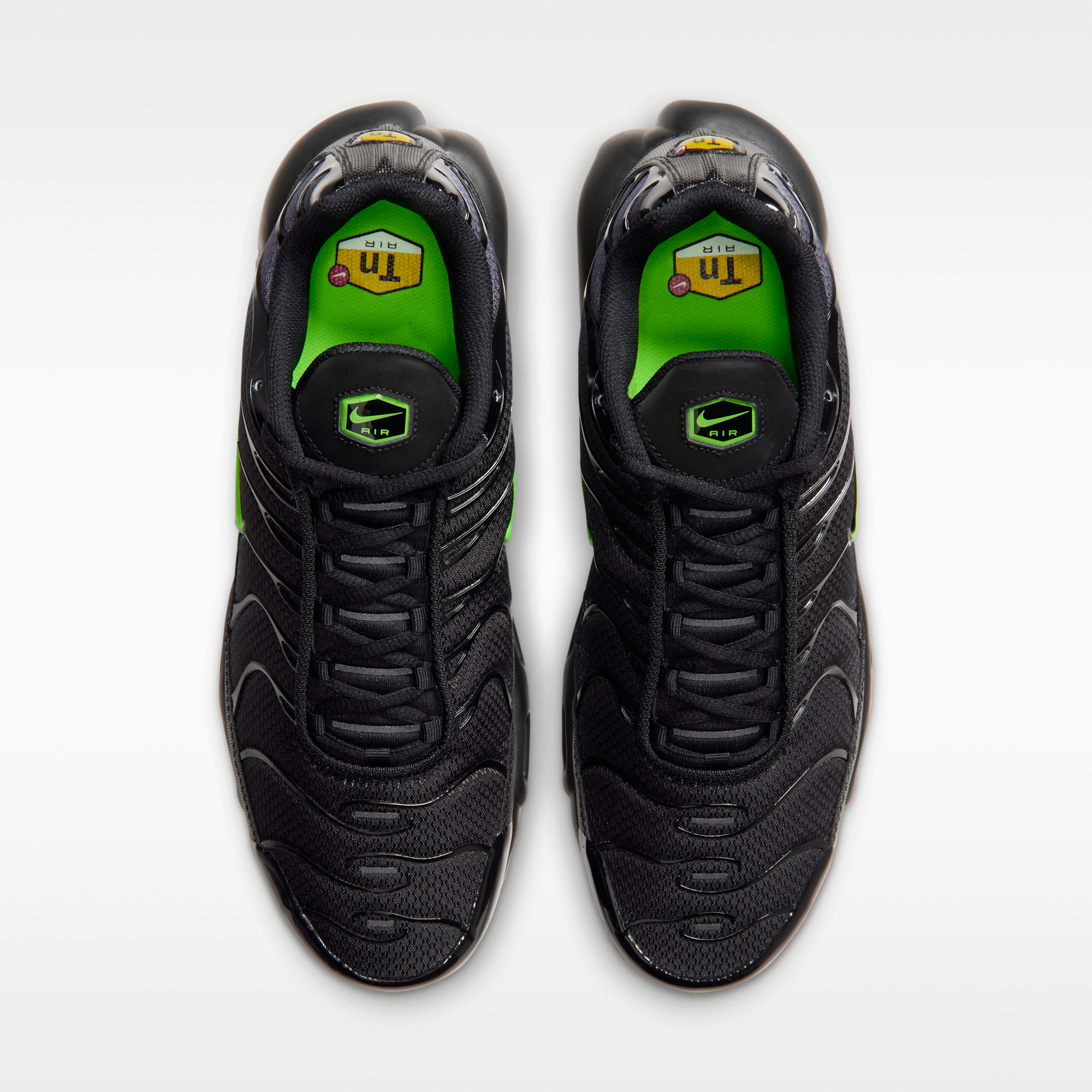 Nike Air Max Plus - Μαύρο/Canyon Purple/Electric Green - 4