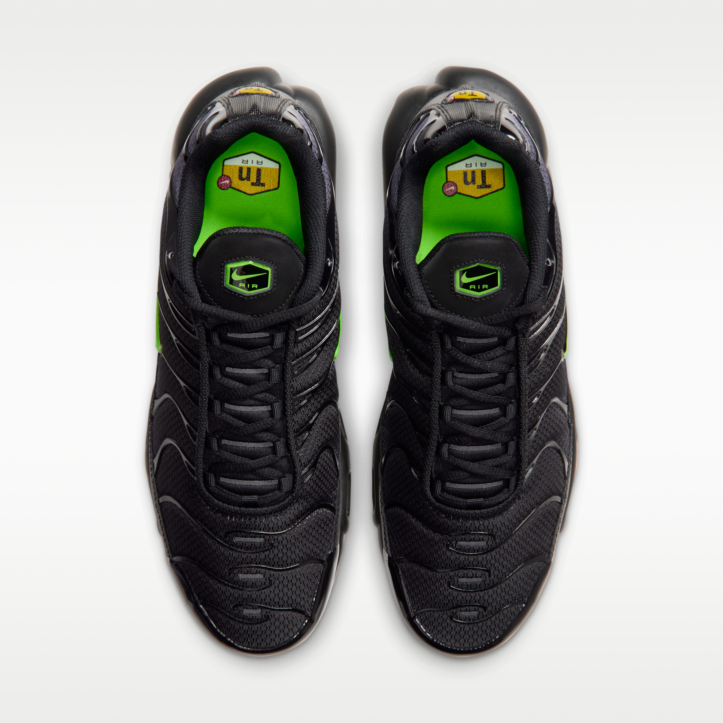 Nike Air Max Plus - Μαύρο/Canyon Purple/Electric Green - 4