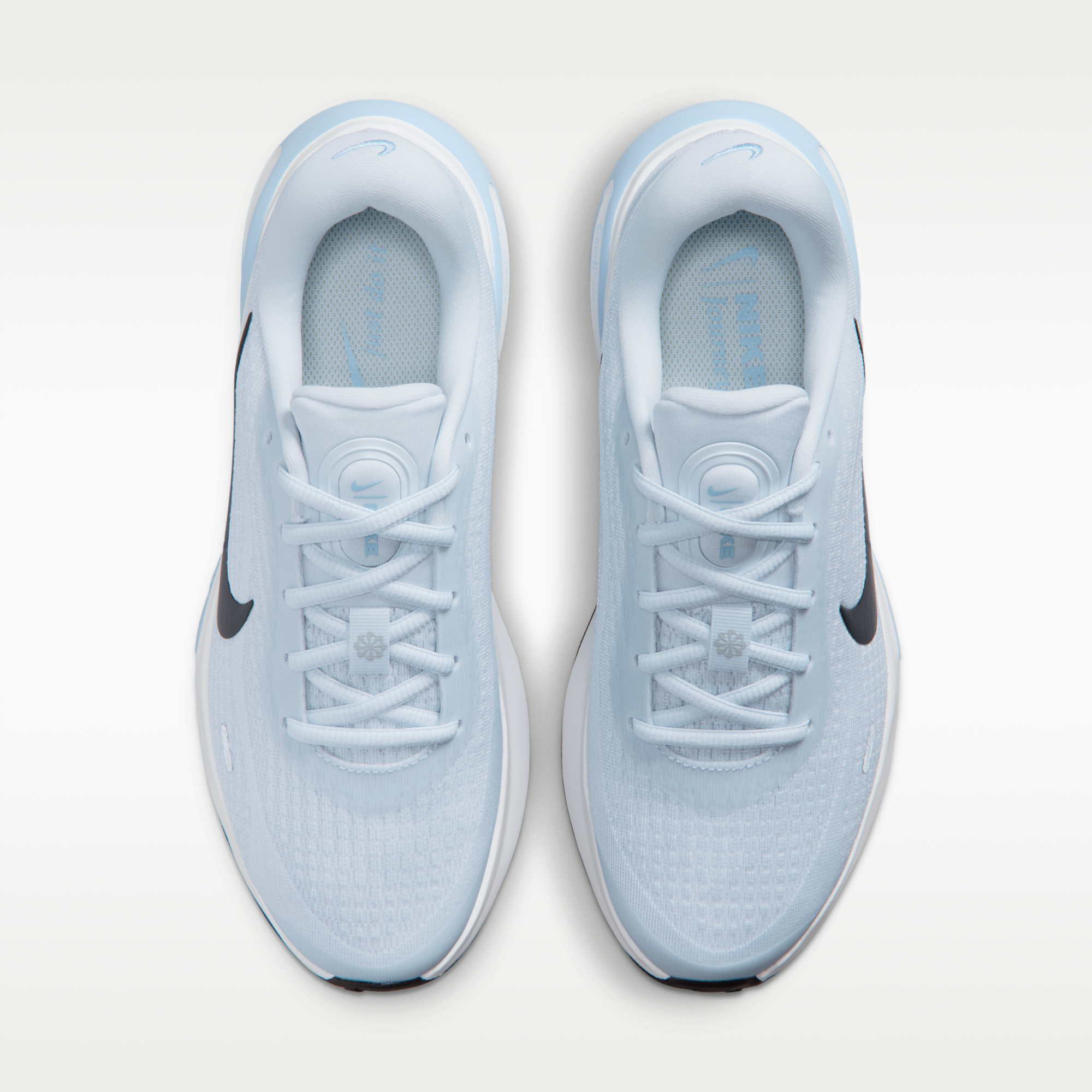 Nike Journey Run - Football Grey/Λευκό/Aluminum/Anthracite - 4