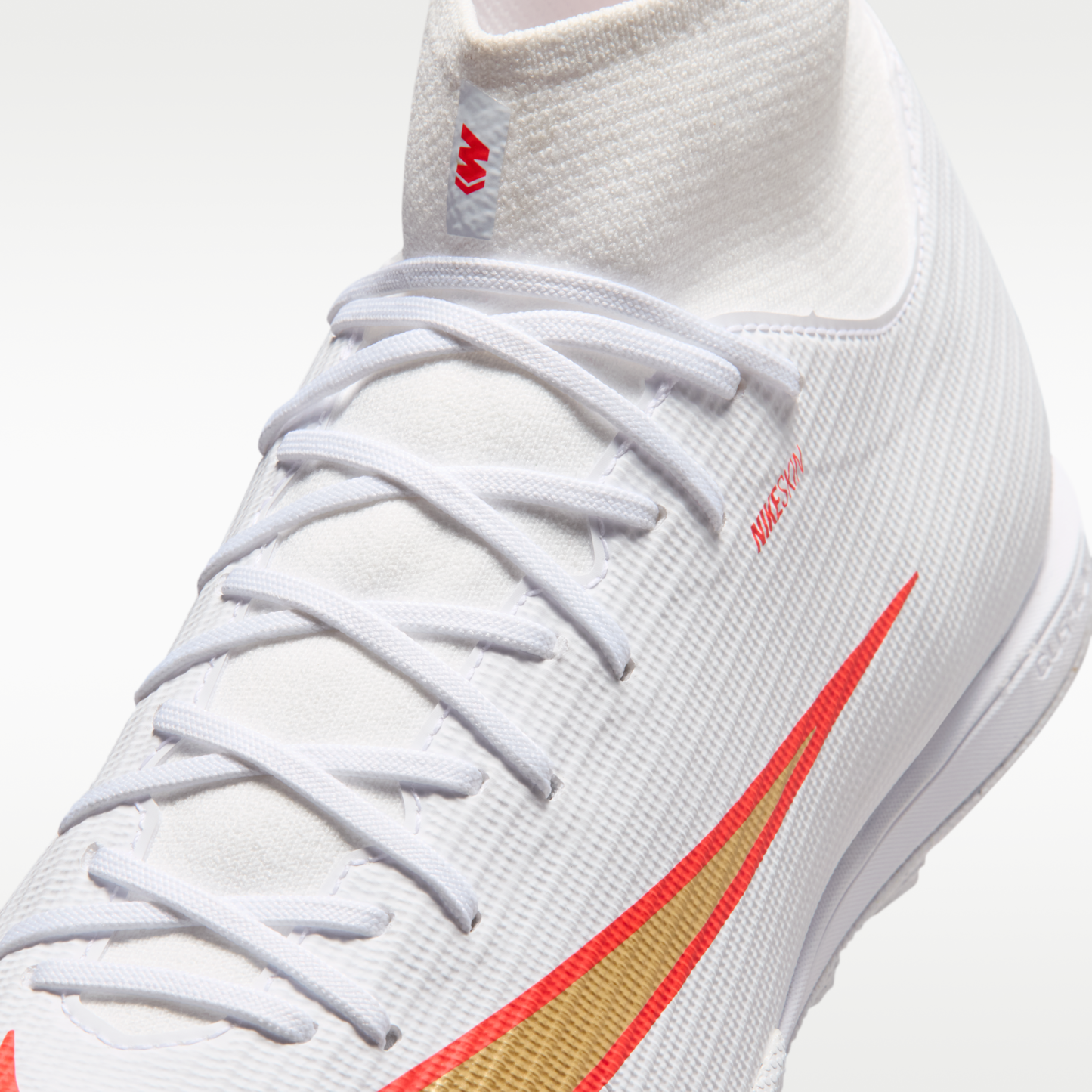 Nike Mercurial Superfly 11 Academy - Λευκό/Bright Crimson/Blur (IO1494-100) - 7