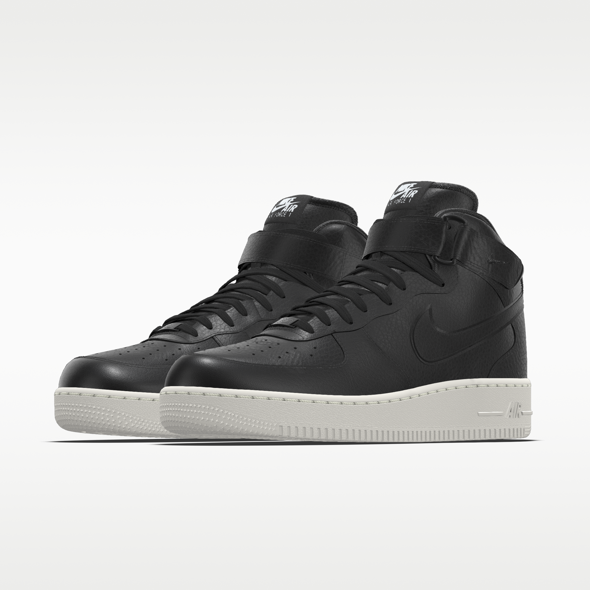 Nike Air Force 1 Mid By You - Πολύχρωμο/Πολύχρωμο/Πολύχρωμο (2106261271) - 2