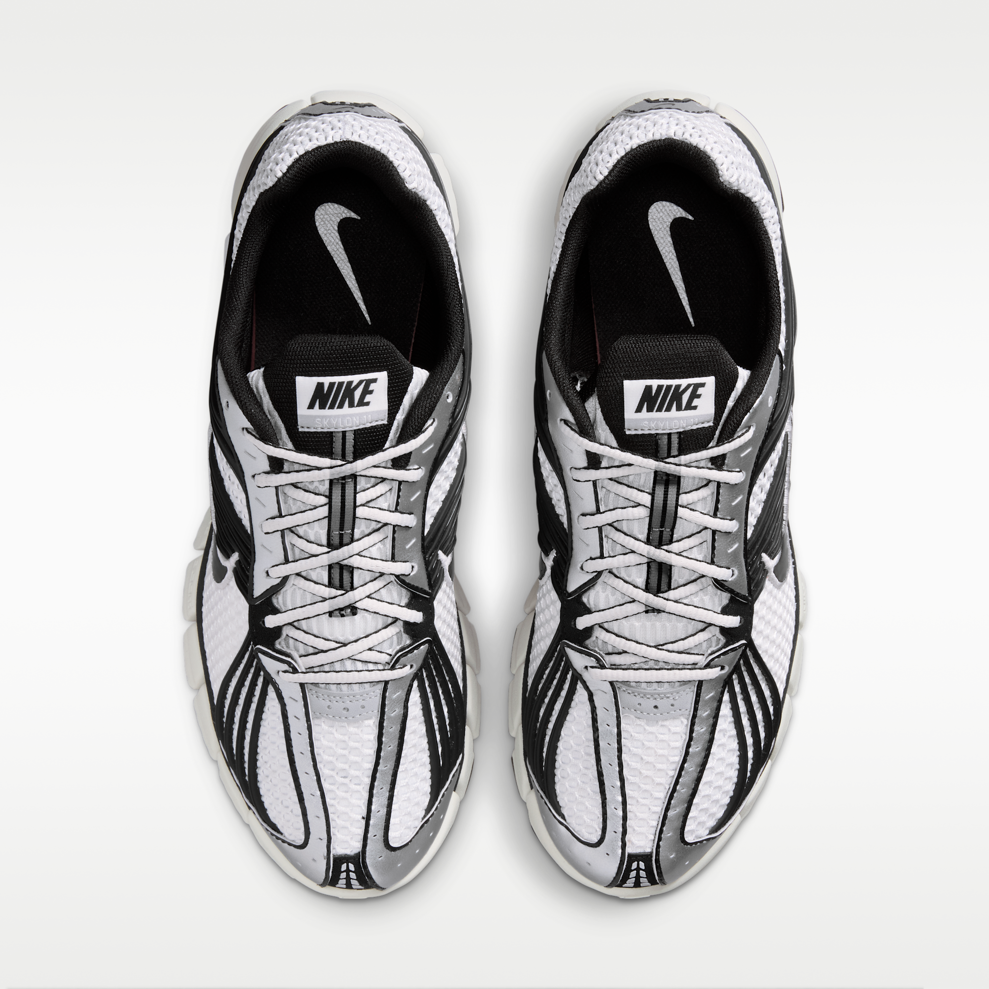 Nike Zoom Skylon 11 - Summit White/Μαύρο/Light Smoke Grey/Metallic Silver - 4