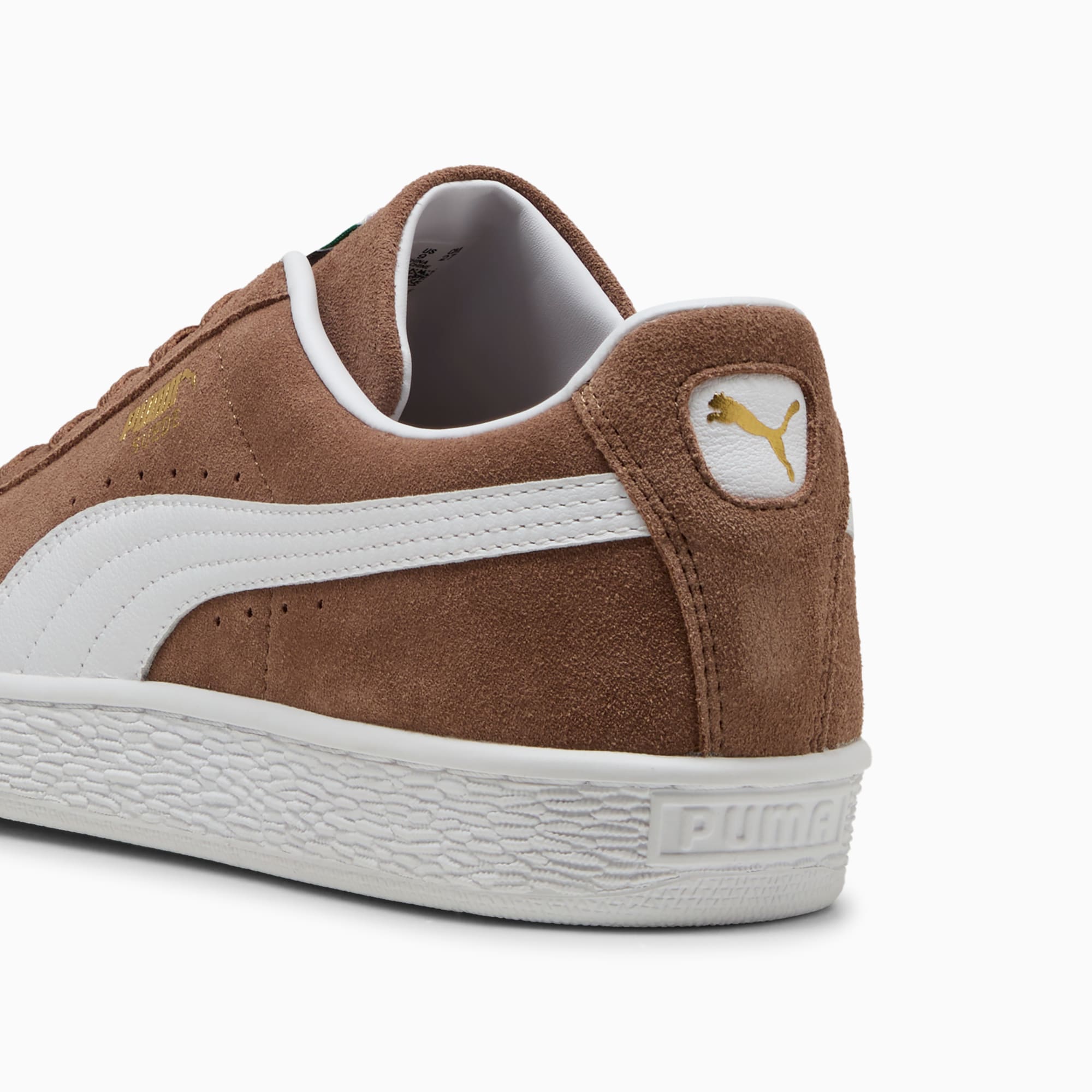 Suede Classic Sneakers Unisex - Haute Coffee-PUMA White