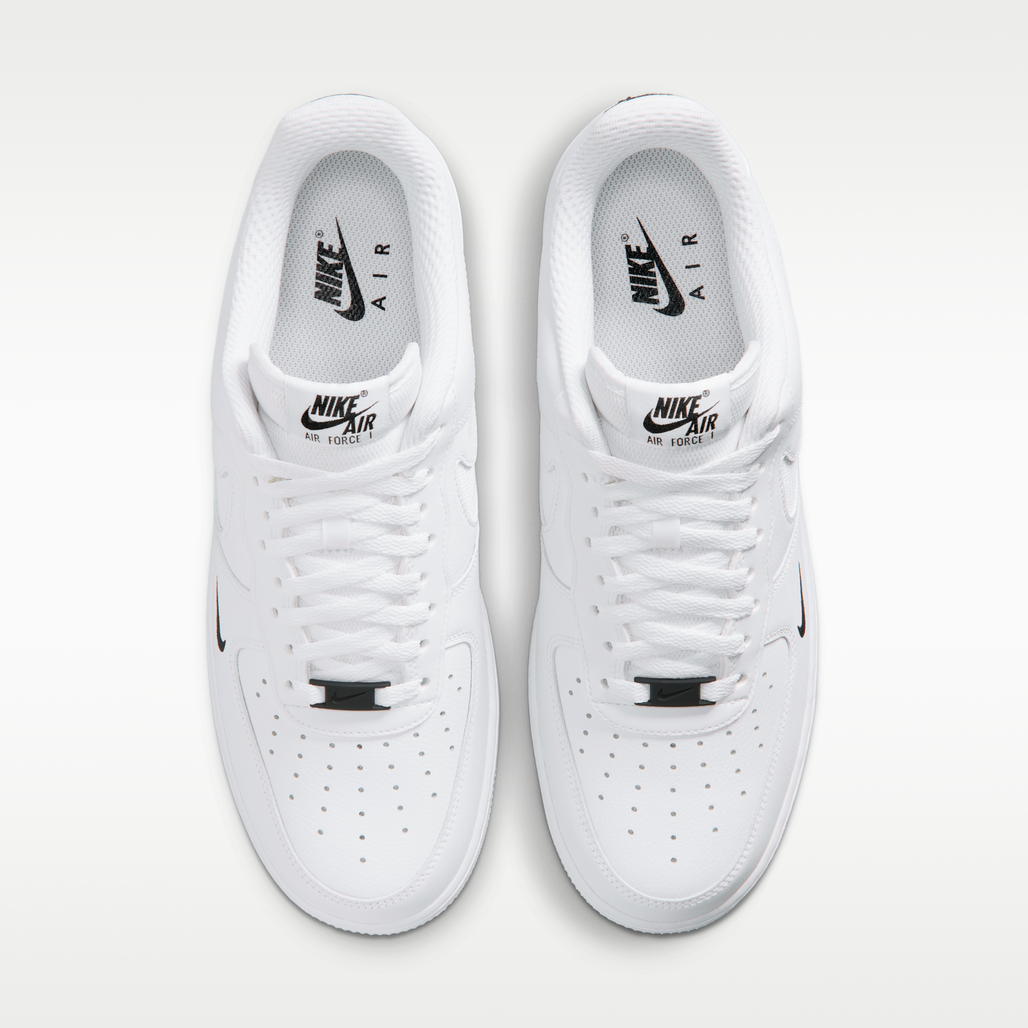 Nike Air Force 1 '07 LV8 - Λευκό/Μαύρο/Reflect Silver - 4