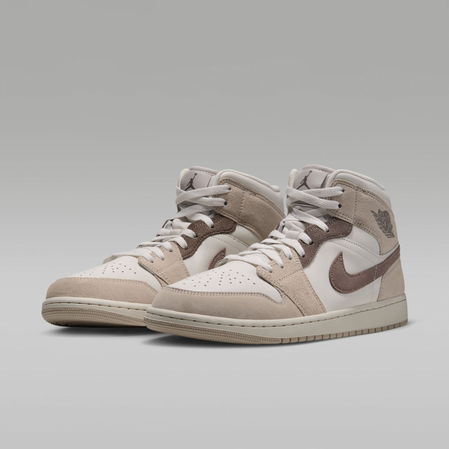 Air Jordan 1 Mid SE - Phantom/Cream II/Mink Brown - 5