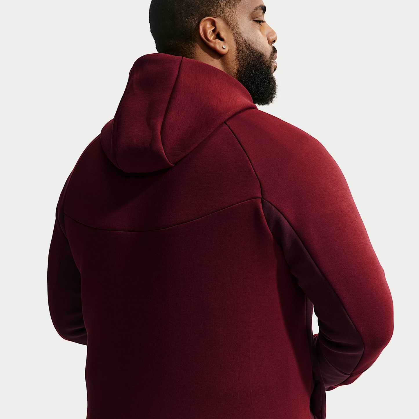 Nike Tech - Nike Tech Windrunner-Jacke aus Fleece mit durchgehendem Reißverschluss (Herren)