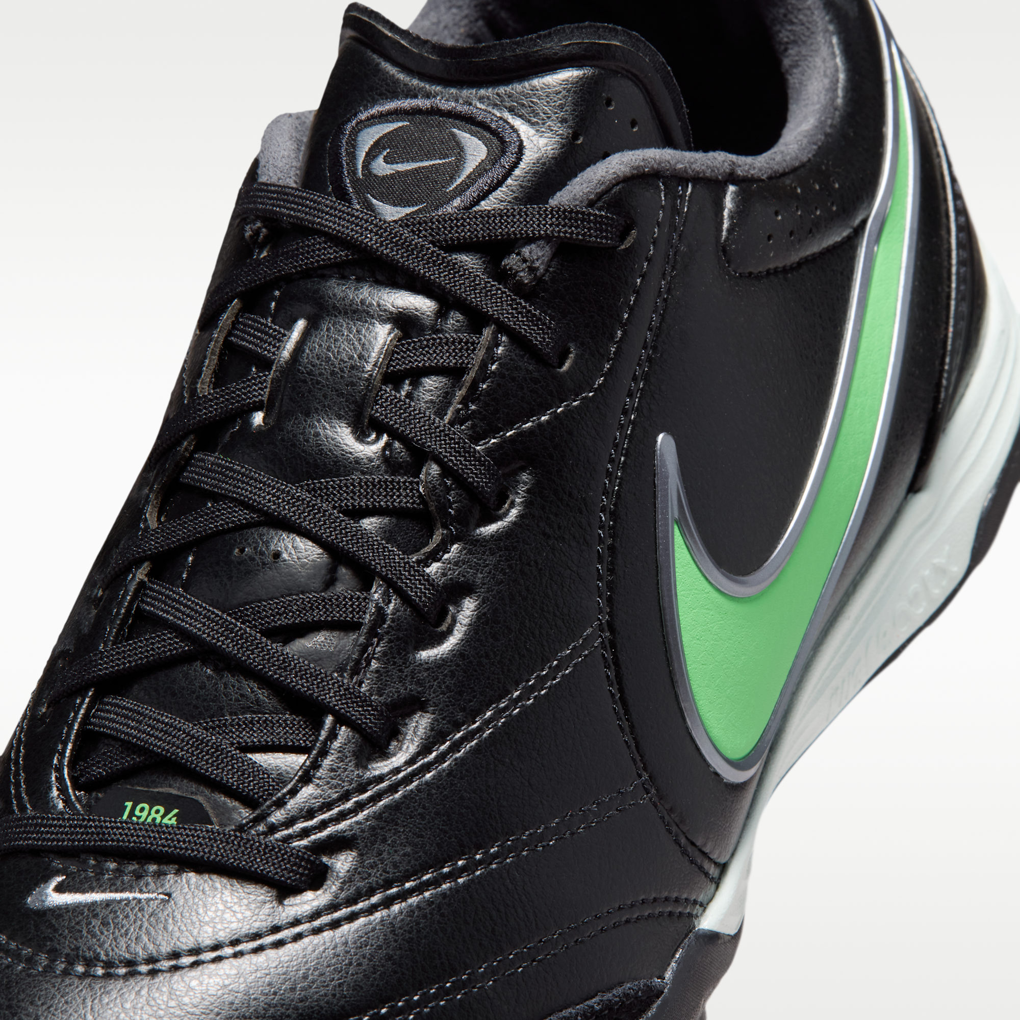 Nike Tiempo Ligera Pro - Μαύρο/Μαύρο/Illusion Green (IB4477-002) - 7