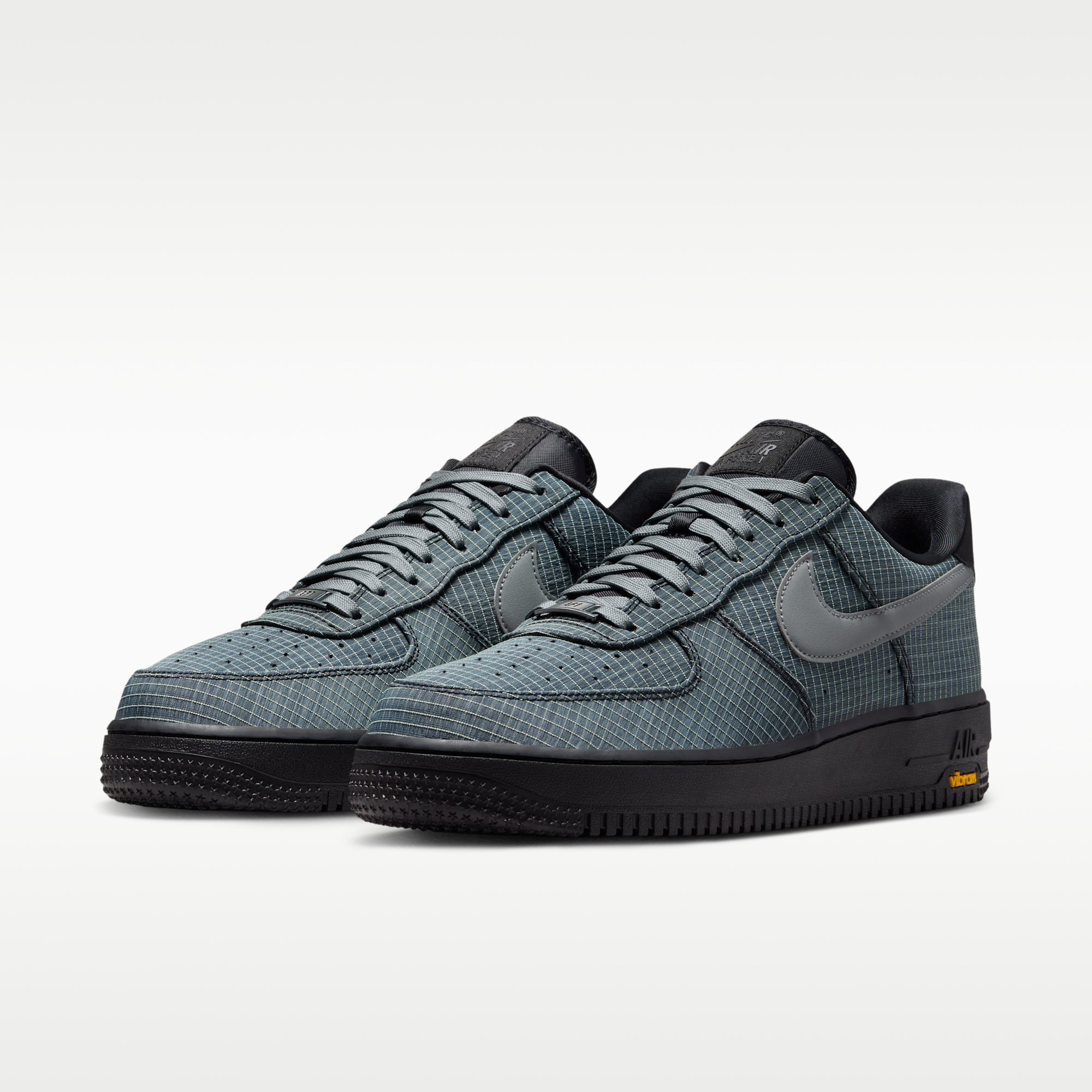 Nike Air Force 1 '07 LX Vibram - Μαύρο/Light Lemon Twist/Speed Yellow/Smoke Grey - 5