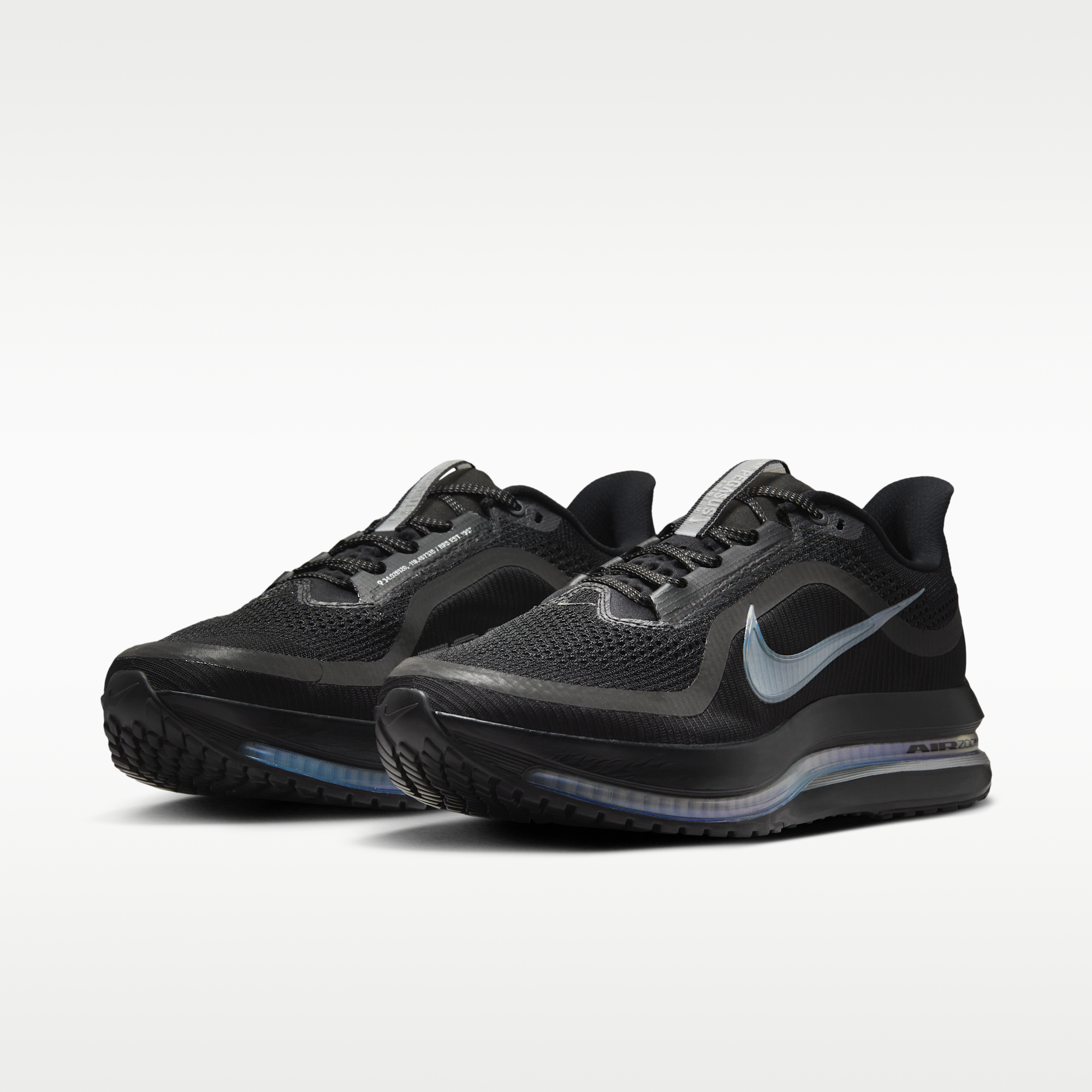Nike Pegasus Premium - Μαύρο/Metallic Silver/Μαύρο - 5