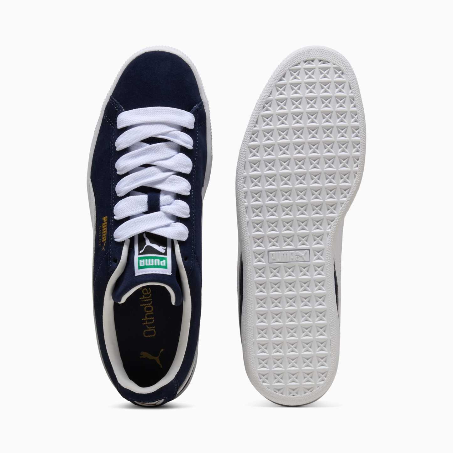 Suede Classic Sneakers Unisex - PUMA Navy-PUMA White