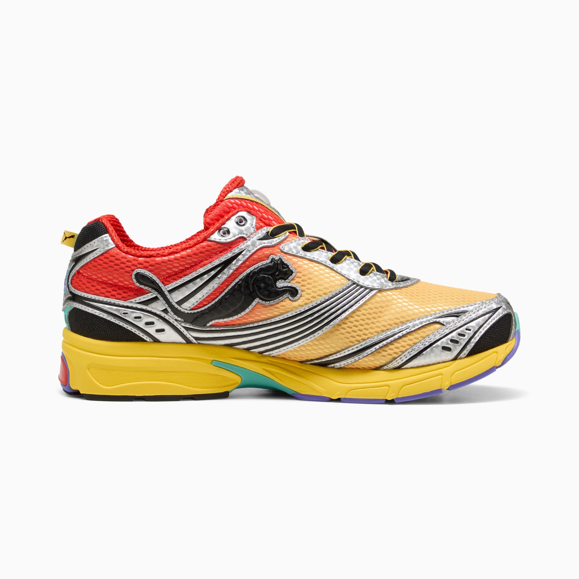 Homura OG Hyper Sneakers Unisex - Red Flash-Sunny Yellow
