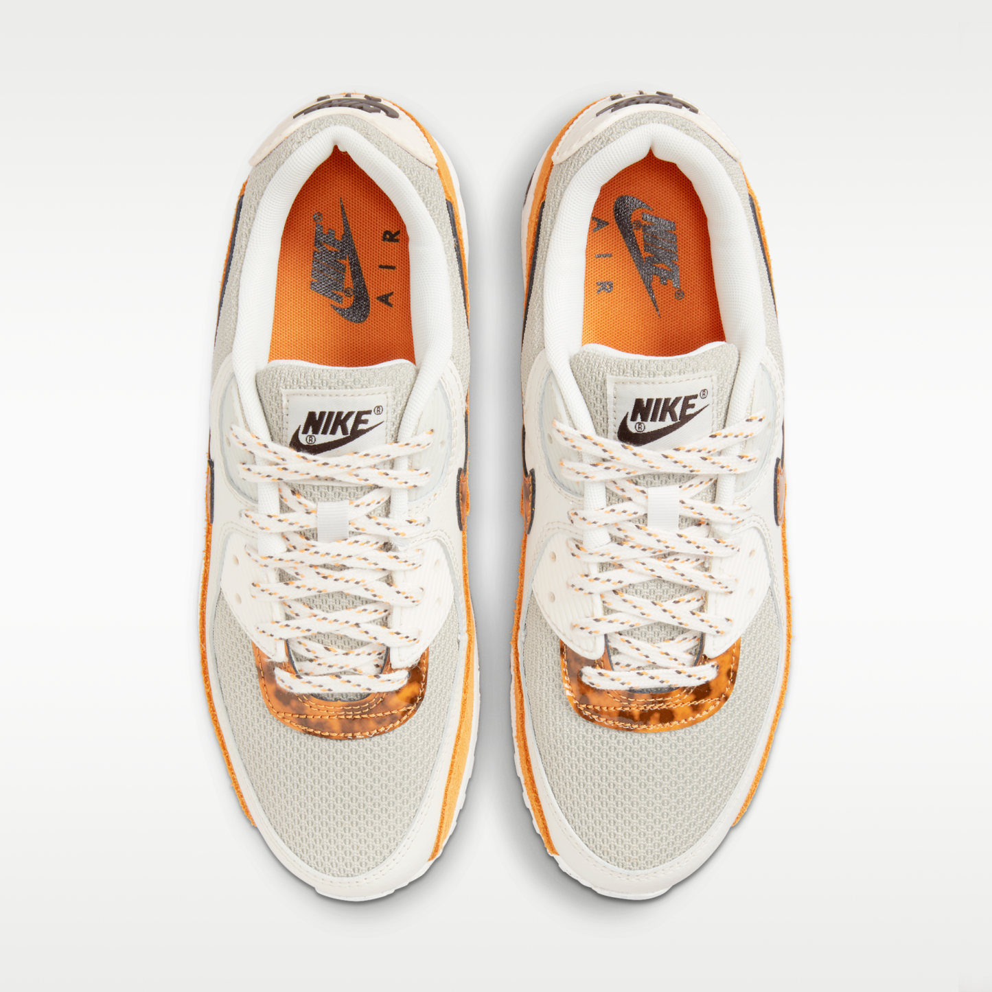 Nike Air Max 90 "Plaid" - Phantom/Velvet Brown/Light Bone/Light Curry - 4