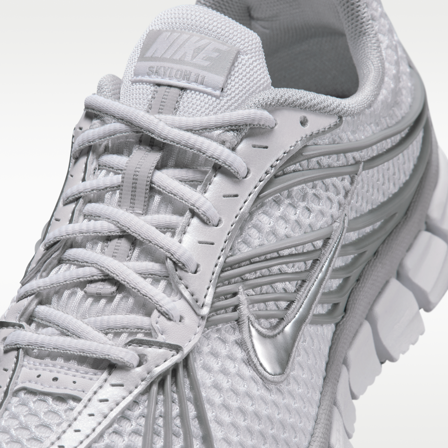 Nike Zoom Skylon 11 - Λευκό/Grey Fog/Metallic Silver - 7