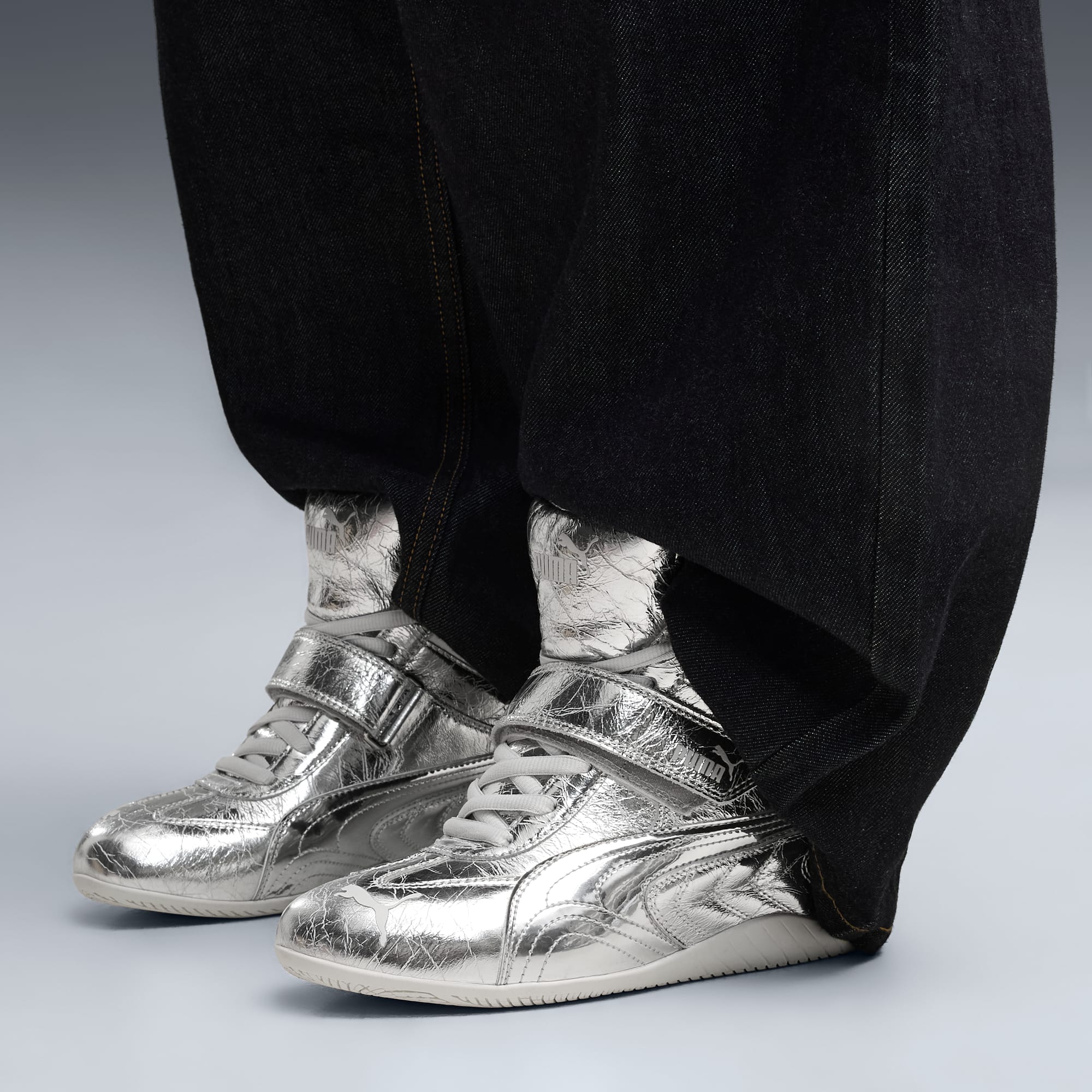 Speedcat Wedge Lustre Sneakers Damen - PUMA Silver-Vapor Gray