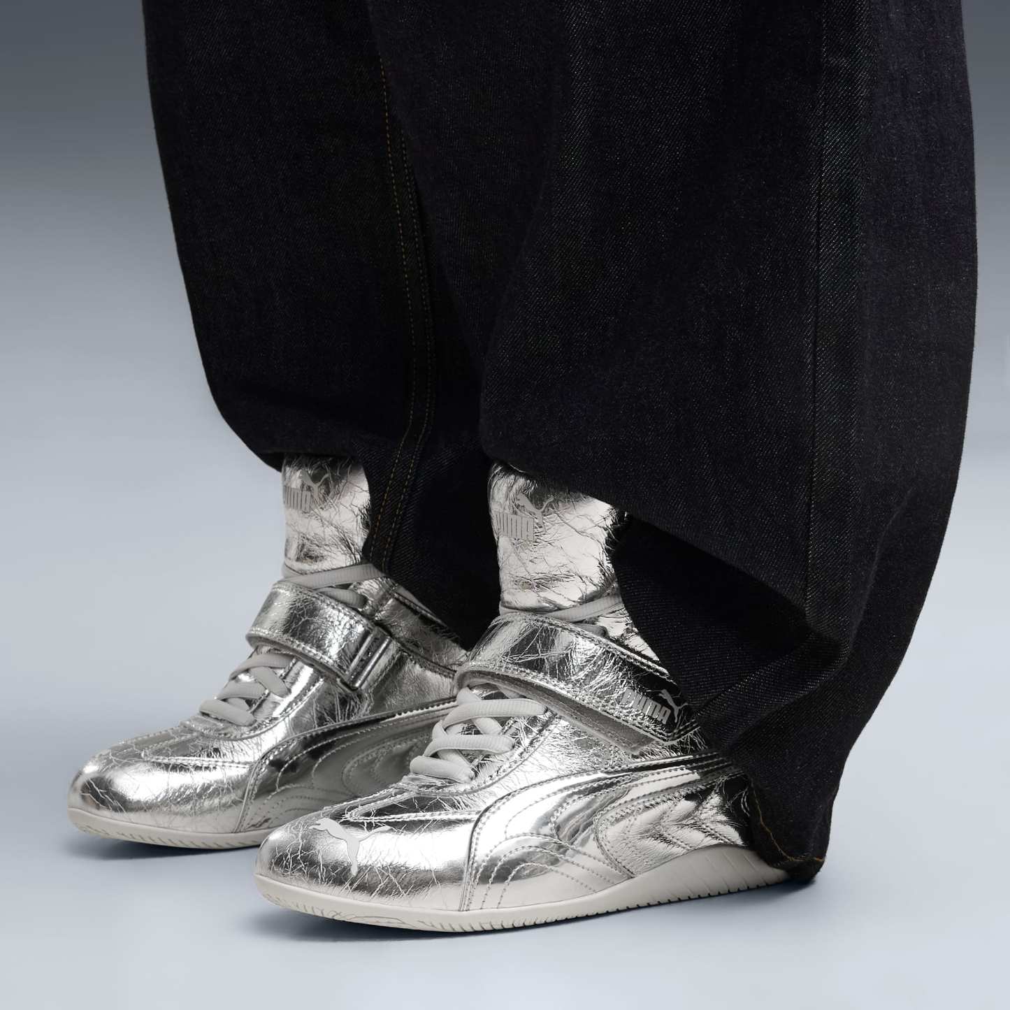 Speedcat Wedge Lustre Sneakers Damen - PUMA Silver-Vapor Gray