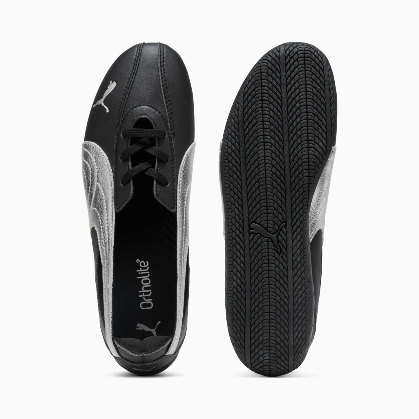 Speedcat Ballet Nova Metallic Sneakers Damen - PUMA Black-PUMA Silver