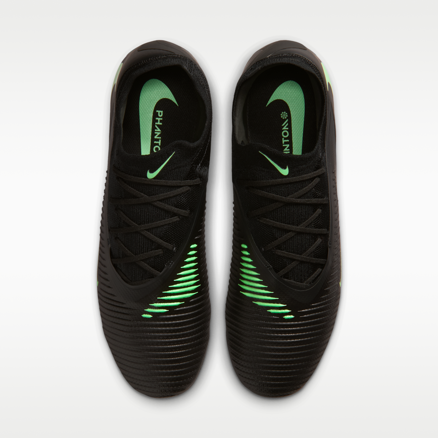 Nike Phantom 6 Low Pro - Μαύρο/Μαύρο/Illusion Green (HQ2317-001) - 4