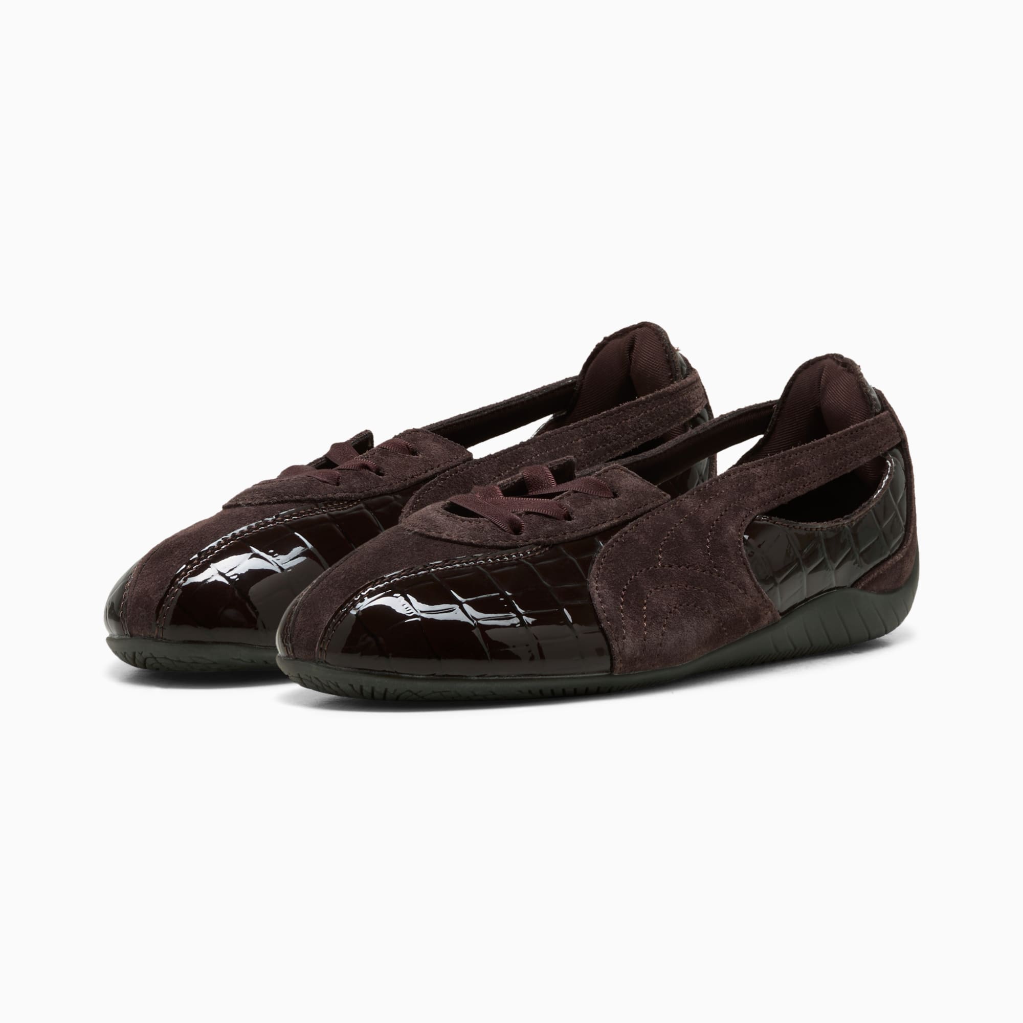Speedcat Ballet Nova Croc-Texture Sneakers Damen - Chocolate Fondue-Gum