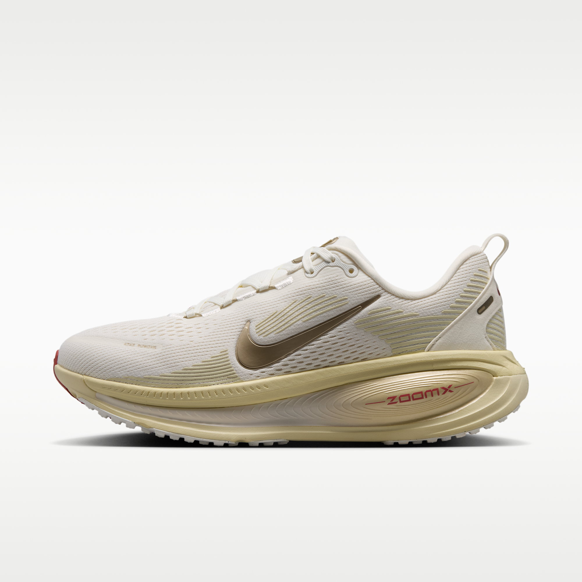 Nike Vomero 18 - Sail/Light Khaki/Filbert/Metallic Gold Grain - 1