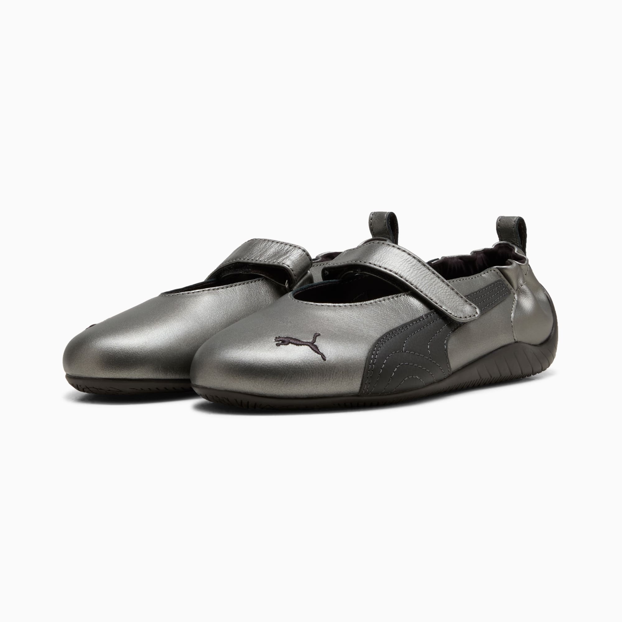 Speedcat Ballet Fleur Metallic Sneakers Damen - Puma Aged Silver-Flat Dark Gray