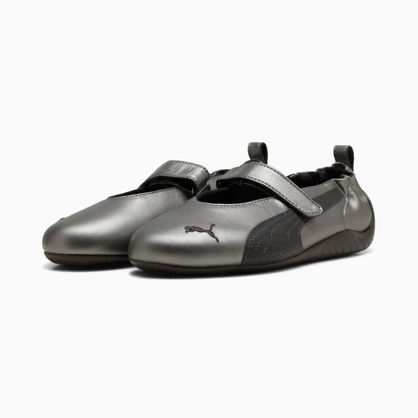 Speedcat Ballet Fleur Metallic Sneakers Damen - Puma Aged Silver-Flat Dark Gray