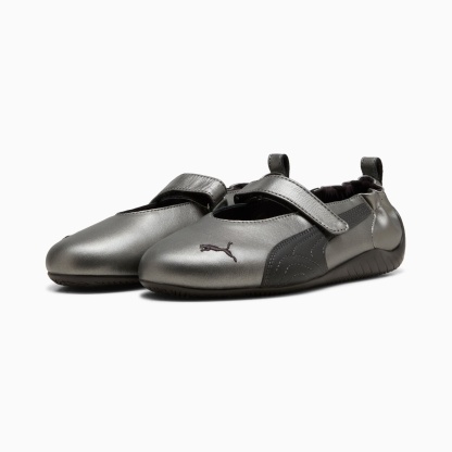 Speedcat Ballet Fleur Metallic Sneakers Damen - Puma Aged Silver-Flat Dark Gray