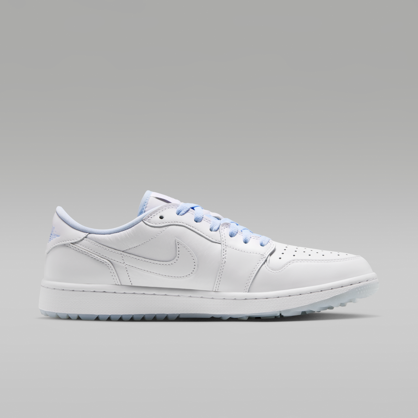 Air Jordan 1 Low G - Λευκό/Hydrogen Blue/Metallic Silver/Λευκό - 3