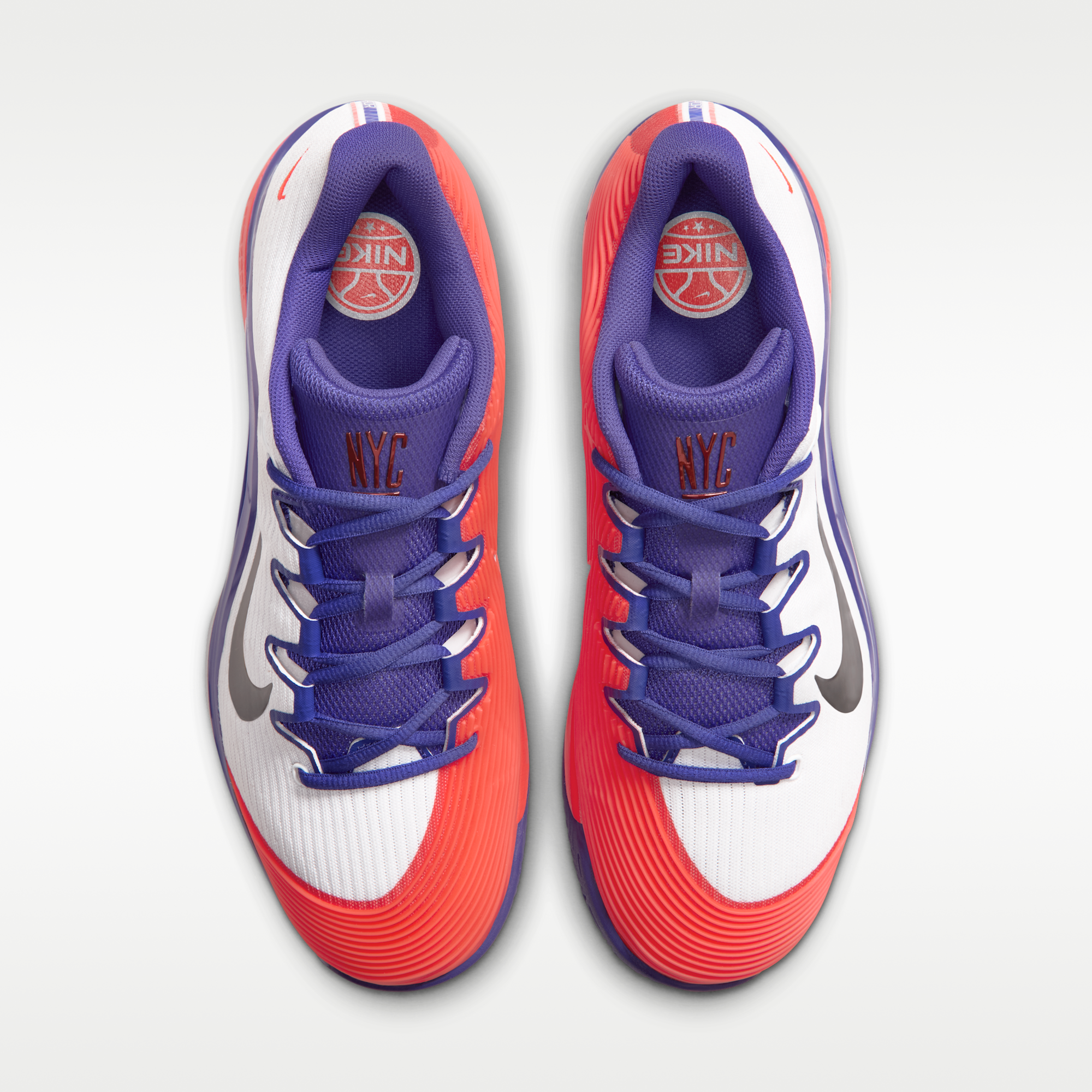 Nike Vapor 12 PRM - Λευκό/Dark Concord/Bright Crimson/Burgundy Ash - 4