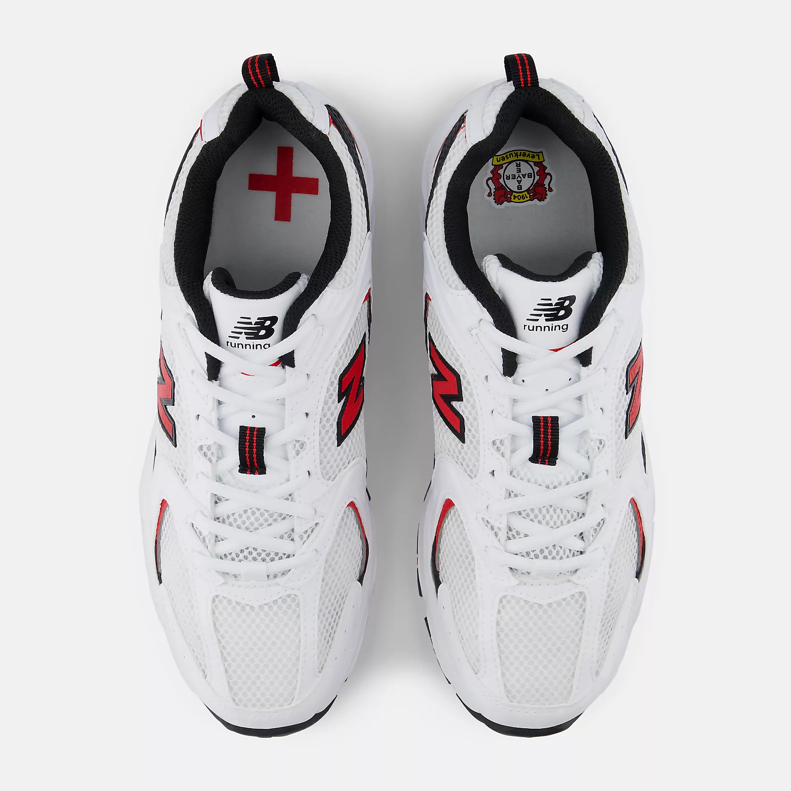 New Balance 530 Bayer Leverkusen​ - WHITE con BLACK - U5304I2