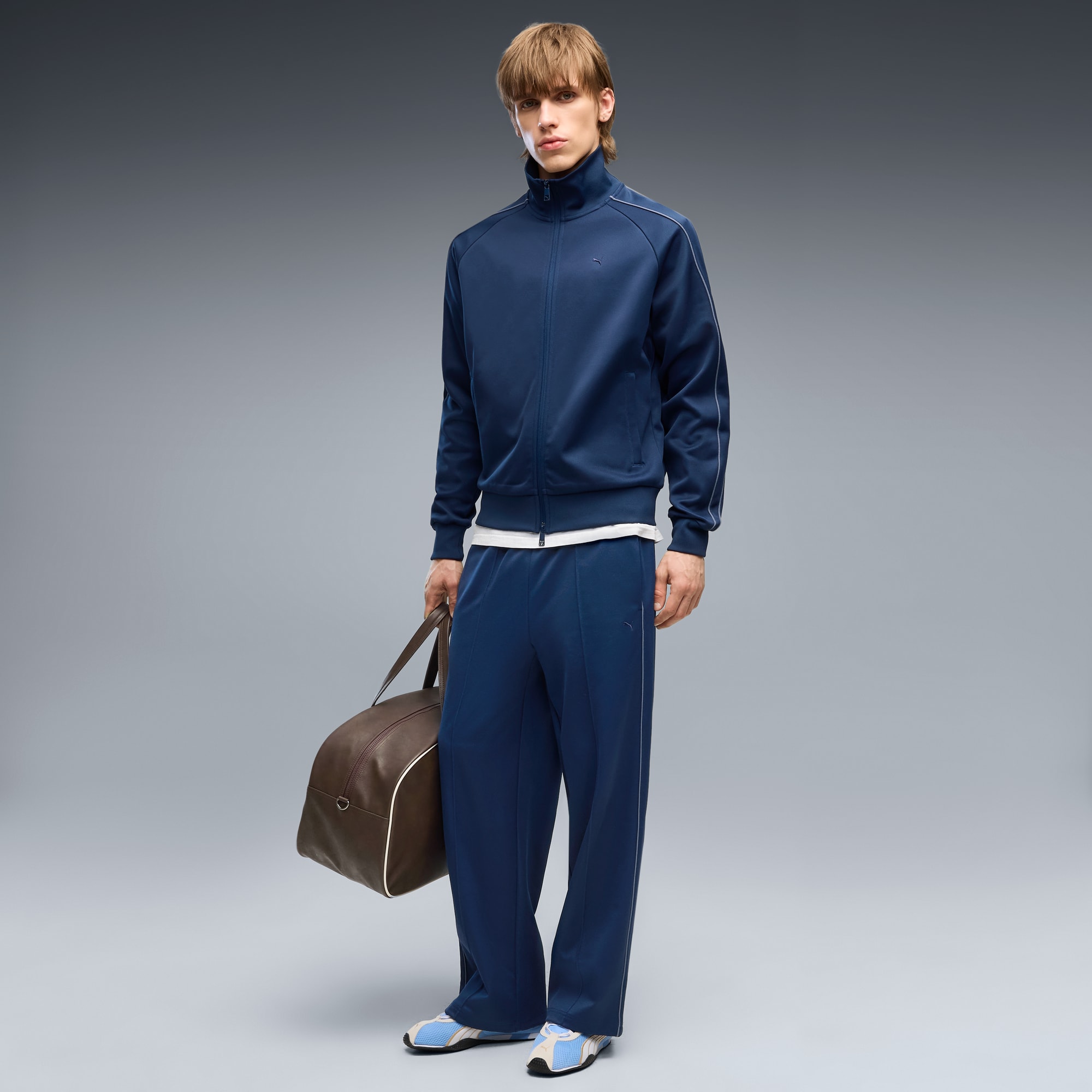 T7 Relaxed Trainingshose Herren - Persian Blue