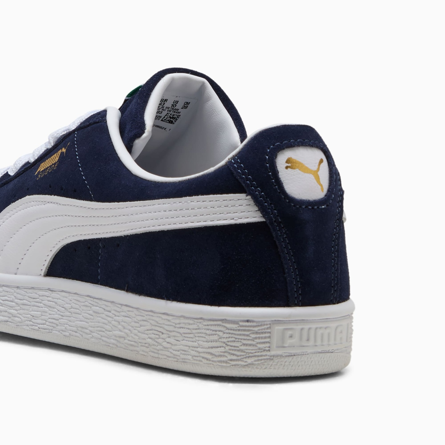 Suede Classic Sneakers Unisex - PUMA Navy-PUMA White