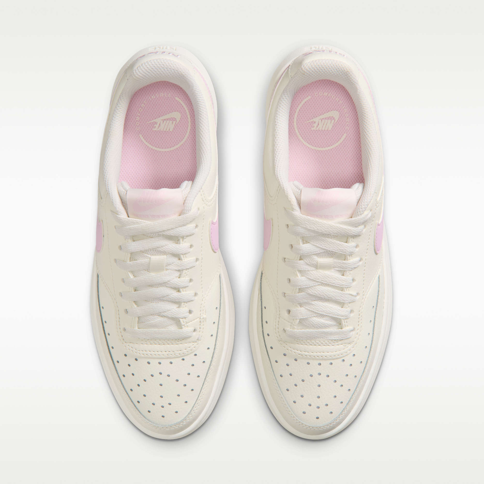 Nike Court Vision Alta - Sail/Pink Foam - 4