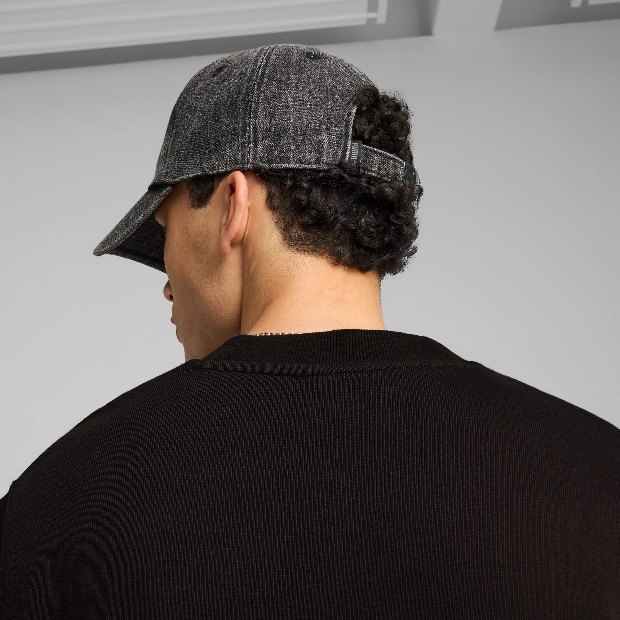 WARDROBE ESS Metal Dad Cap - PUMA Black