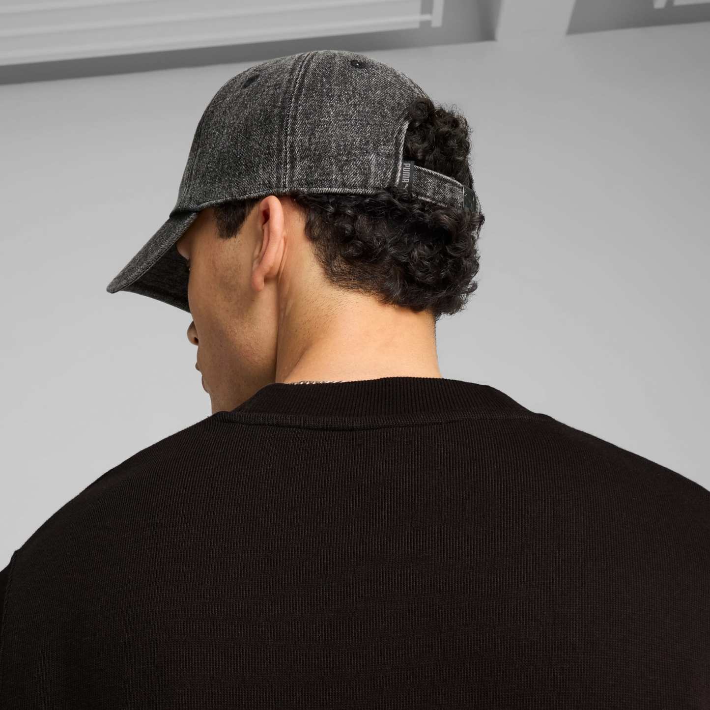 WARDROBE ESS Metal Dad Cap - PUMA Black